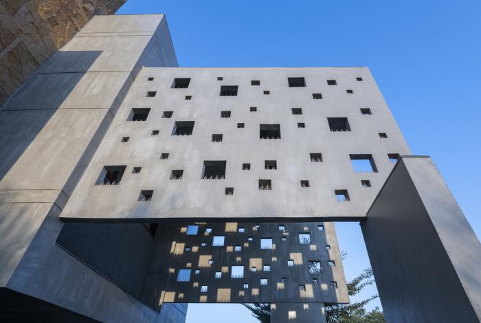 BIM建筑|“像素”住宅 / The Grid Architects