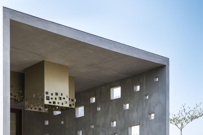 BIM建筑|“像素”住宅 / The Grid Architects