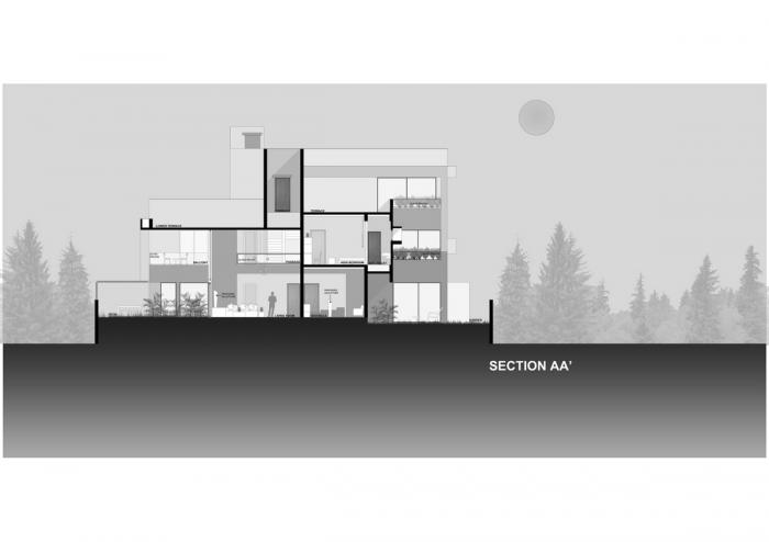 BIM建筑|“像素”住宅 / The Grid Architects