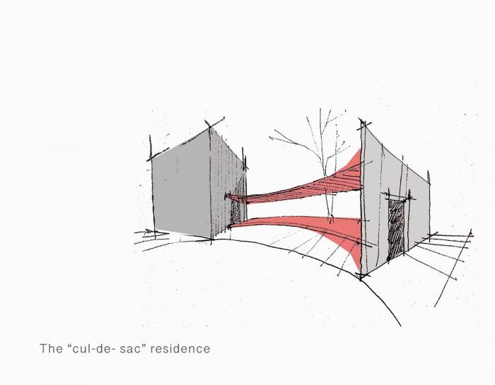BIM建筑|斯里兰卡郊区的僻静居所——“死胡同”住宅