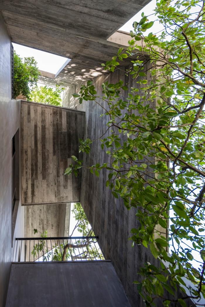 BIM建筑|居于丛林之间：越南“五角平面”树屋 / 武重义建筑事务所