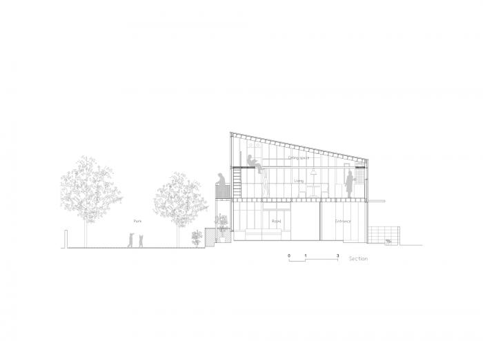 BIM建筑|日本“椭圆天花”住宅