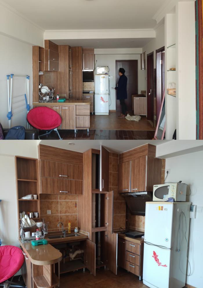 BIM建筑|46㎡北京旧房改造，90后单身女孩极简空间 / 无名创想联盟