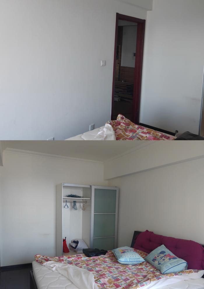 BIM建筑|46㎡北京旧房改造，90后单身女孩极简空间 / 无名创想联盟