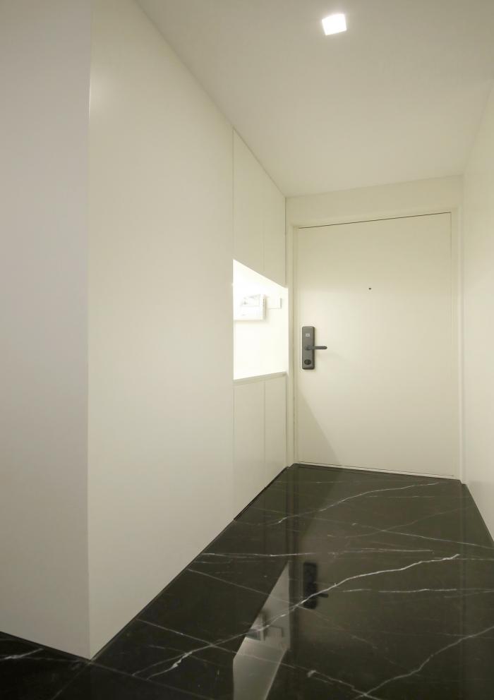 BIM建筑|46㎡北京旧房改造，90后单身女孩极简空间 / 无名创想联盟