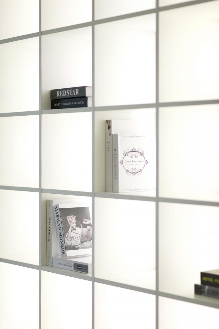 BIM建筑|46㎡北京旧房改造，90后单身女孩极简空间 / 无名创想联盟