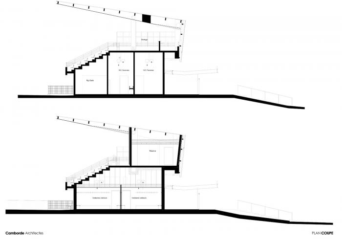 BIM建筑|轻落于农场草地上的蝴蝶：Ger体育场
