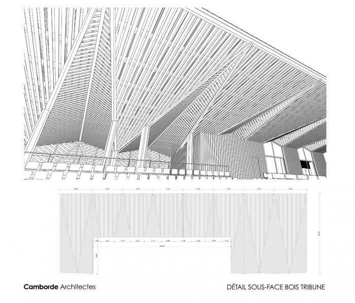 BIM建筑|轻落于农场草地上的蝴蝶：Ger体育场