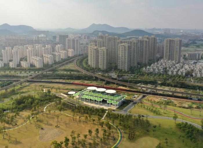 BIM建筑|消解与晕染：临平体育公园配套工程项目 / 筑境设计