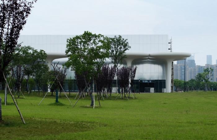 BIM建筑|消解与晕染：临平体育公园配套工程项目 / 筑境设计
