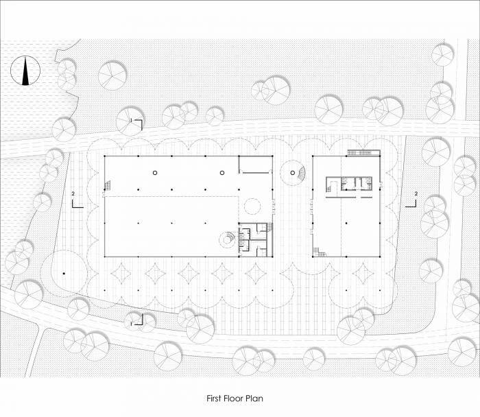 BIM建筑|消解与晕染：临平体育公园配套工程项目 / 筑境设计