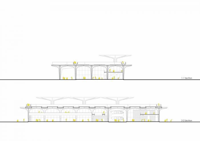 BIM建筑|消解与晕染：临平体育公园配套工程项目 / 筑境设计