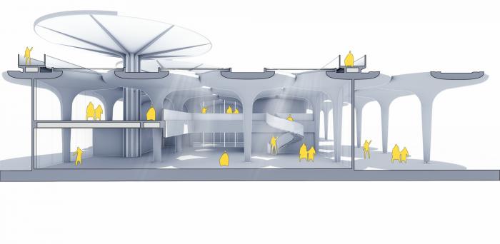 BIM建筑|消解与晕染：临平体育公园配套工程项目 / 筑境设计