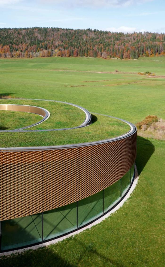 BIM建筑|瑞士爱彼制表博物馆工坊 / BIG