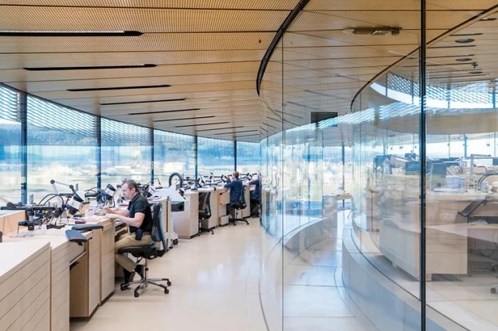 BIM建筑|瑞士爱彼制表博物馆工坊 / BIG