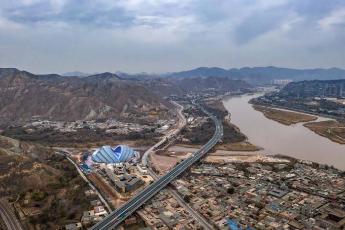 BIM建筑|日月相对，华夏文化展示中心 / 青岛腾远设计事务所 + ECA2