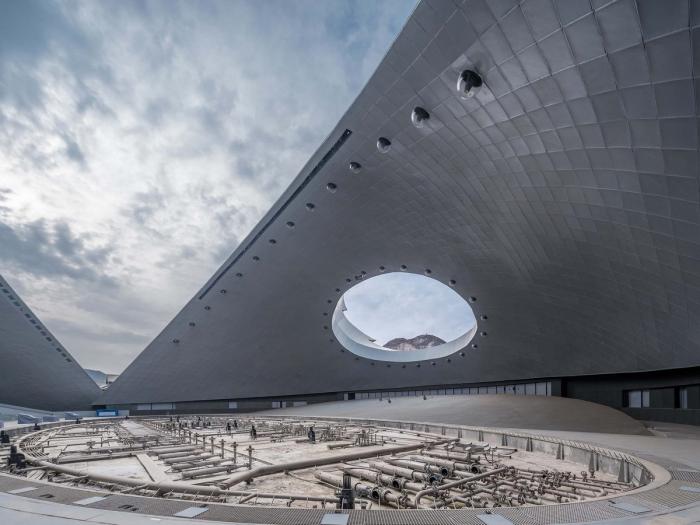 BIM建筑|日月相对，华夏文化展示中心 / 青岛腾远设计事务所 + ECA2