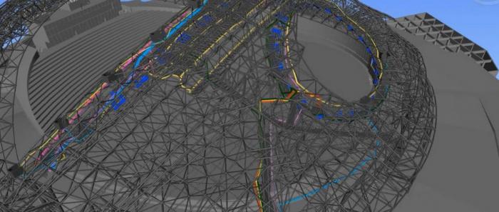 BIM建筑|日月相对，华夏文化展示中心 / 青岛腾远设计事务所 + ECA2