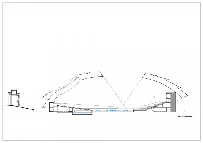 BIM建筑|日月相对，华夏文化展示中心 / 青岛腾远设计事务所 + ECA2