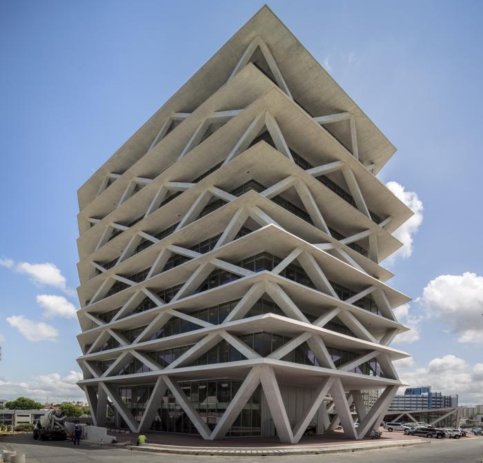 BIM建筑|“西非之门”阿克拉的生态地标，One Airport Square / MCA建筑事务所