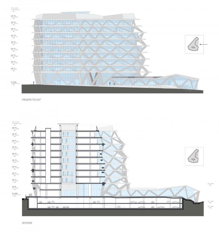 BIM建筑|“西非之门”阿克拉的生态地标，One Airport Square / MCA建筑事务所
