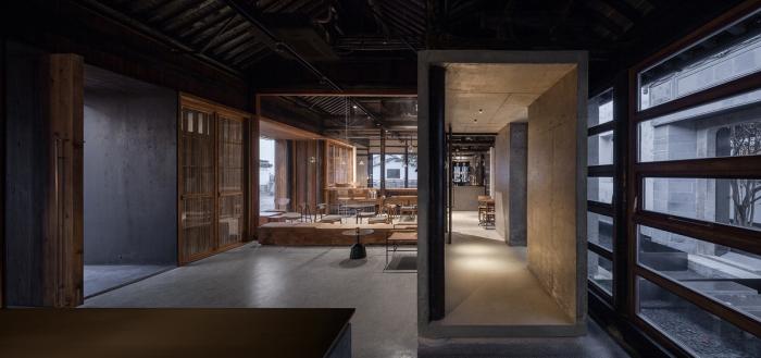 BIM建筑|白墙黛瓦下营造现代温暖空间，挚舍南禅观水酒店 / 本哲建筑