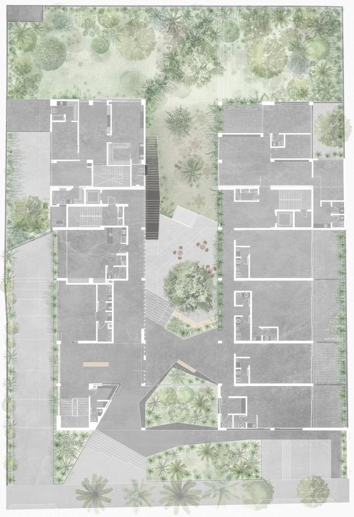 BIM建筑|于坚固外表下通透呼吸：厄瓜多尔自然大楼