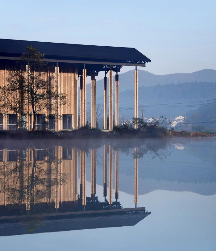 BIM建筑|石塘村互联网会议中心 / 张雷联合建筑事务所