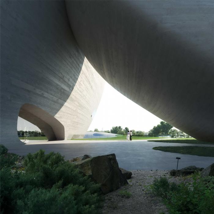 BIM建筑|都市旷野之境，“深圳湾文化广场”方案设计 / MAD