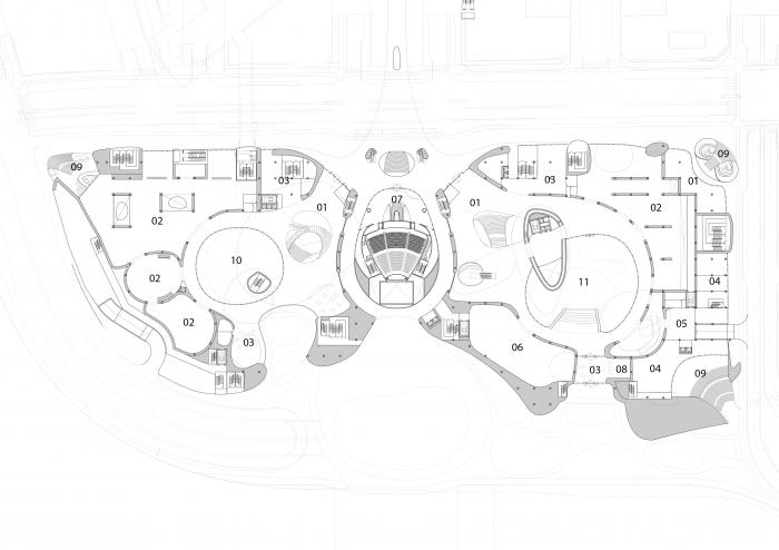 BIM建筑|都市旷野之境，“深圳湾文化广场”方案设计 / MAD