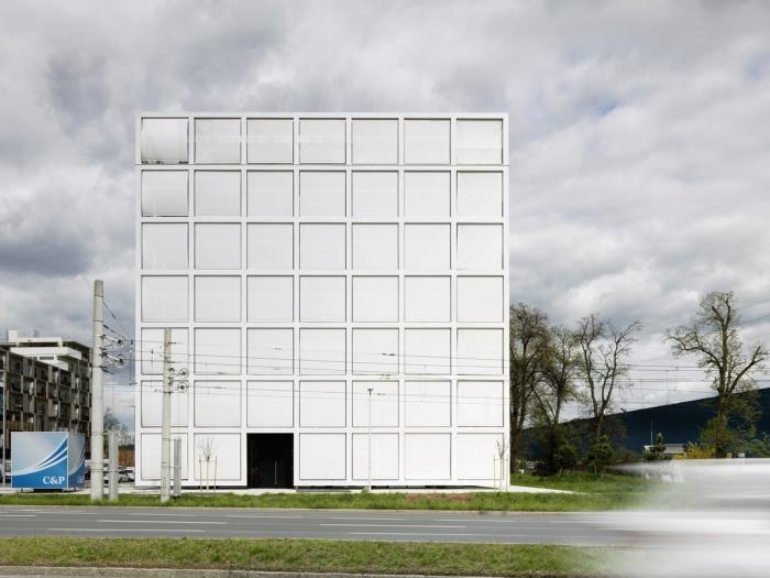 BIM建筑|外方内圆，半遮半掩的透明光影——C&P 公司总部