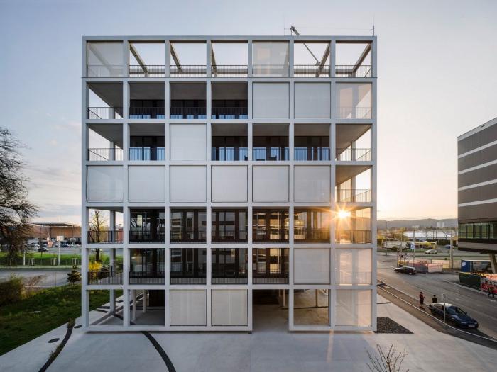 BIM建筑|外方内圆，半遮半掩的透明光影——C&P 公司总部