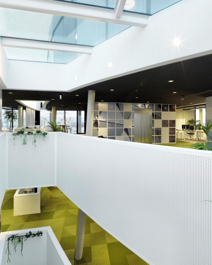 BIM建筑|外方内圆，半遮半掩的透明光影——C&P 公司总部