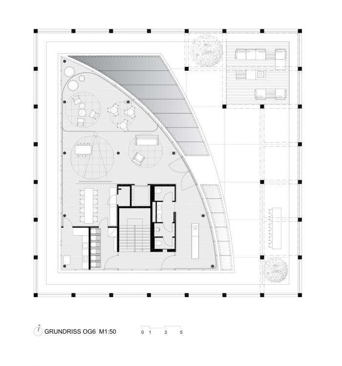 BIM建筑|外方内圆，半遮半掩的透明光影——C&P 公司总部