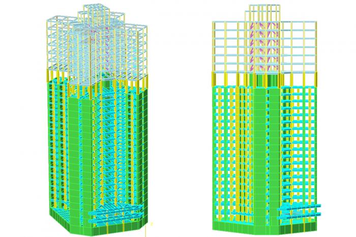 BIM建筑|南方同创汇改造项目 / 天成建筑