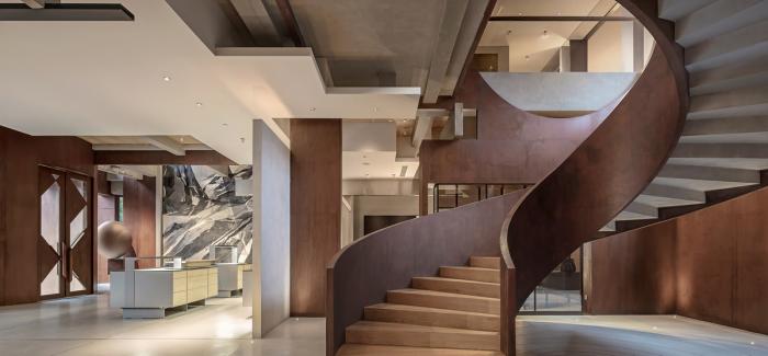 BIM建筑|粗野而柔美的结构艺术——J+生活艺术馆 / 纬图设计