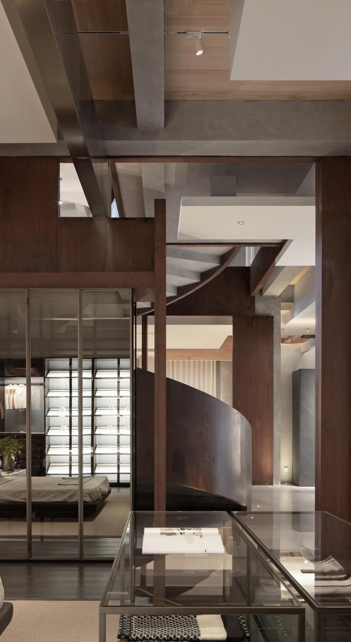 BIM建筑|粗野而柔美的结构艺术——J+生活艺术馆 / 纬图设计