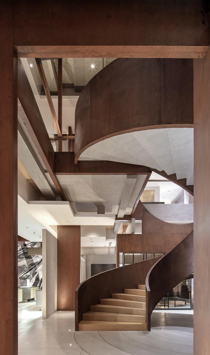 BIM建筑|粗野而柔美的结构艺术——J+生活艺术馆 / 纬图设计