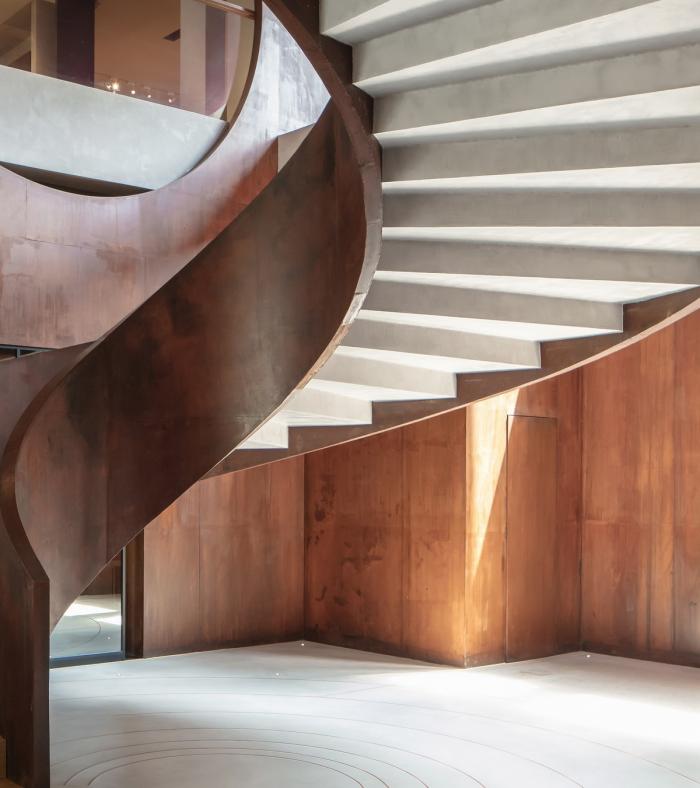 BIM建筑|粗野而柔美的结构艺术——J+生活艺术馆 / 纬图设计