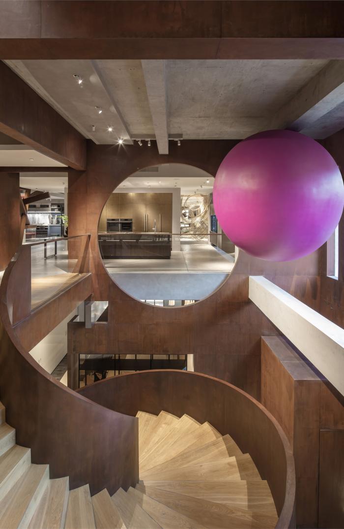 BIM建筑|粗野而柔美的结构艺术——J+生活艺术馆 / 纬图设计