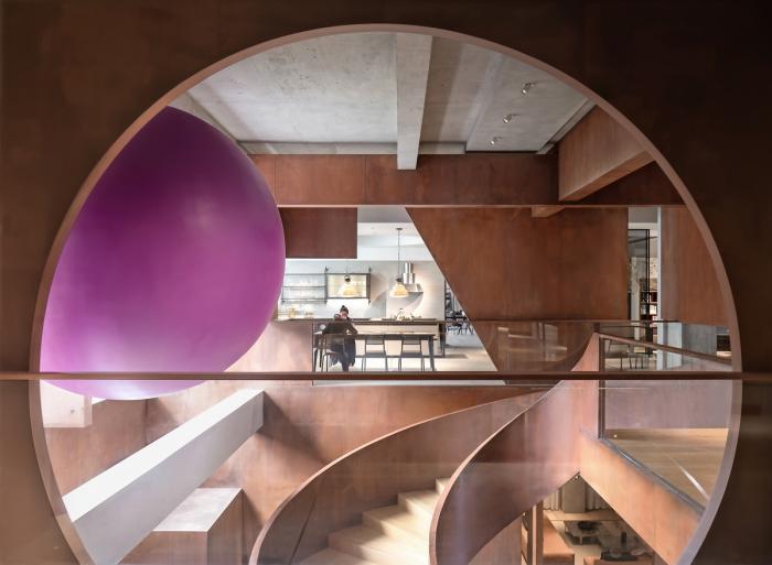 BIM建筑|粗野而柔美的结构艺术——J+生活艺术馆 / 纬图设计