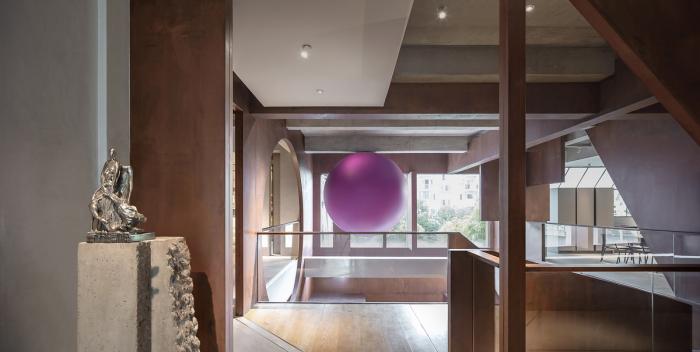 BIM建筑|粗野而柔美的结构艺术——J+生活艺术馆 / 纬图设计