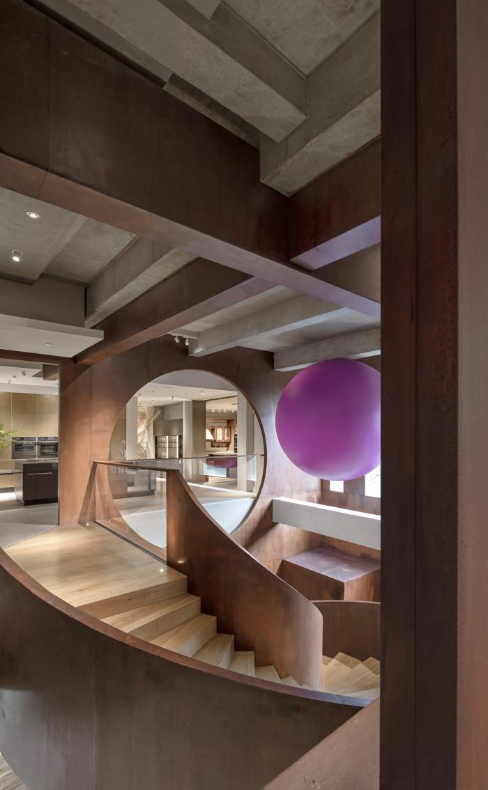 BIM建筑|粗野而柔美的结构艺术——J+生活艺术馆 / 纬图设计