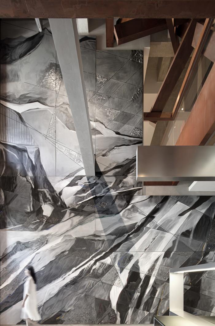 BIM建筑|粗野而柔美的结构艺术——J+生活艺术馆 / 纬图设计