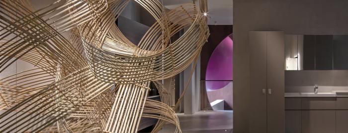 BIM建筑|粗野而柔美的结构艺术——J+生活艺术馆 / 纬图设计