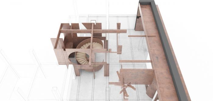 BIM建筑|粗野而柔美的结构艺术——J+生活艺术馆 / 纬图设计