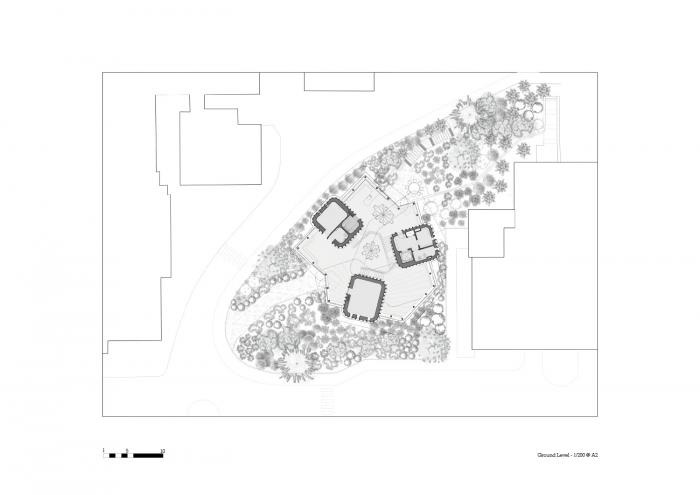 BIM建筑|赫斯维克新作：利兹市玛姬癌症关顾中心，亲生命性的“植物藤架”