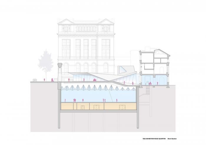 BIM建筑|藏于地下的英国V&A博物馆