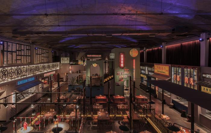 BIM建筑|时光记忆，东河车站客家小吃博物馆／卧野空间设计事务所