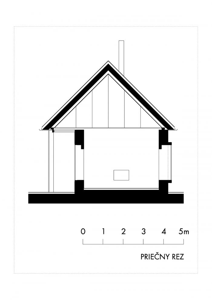 BIM建筑|裸露砖砌天花下的禅意小屋